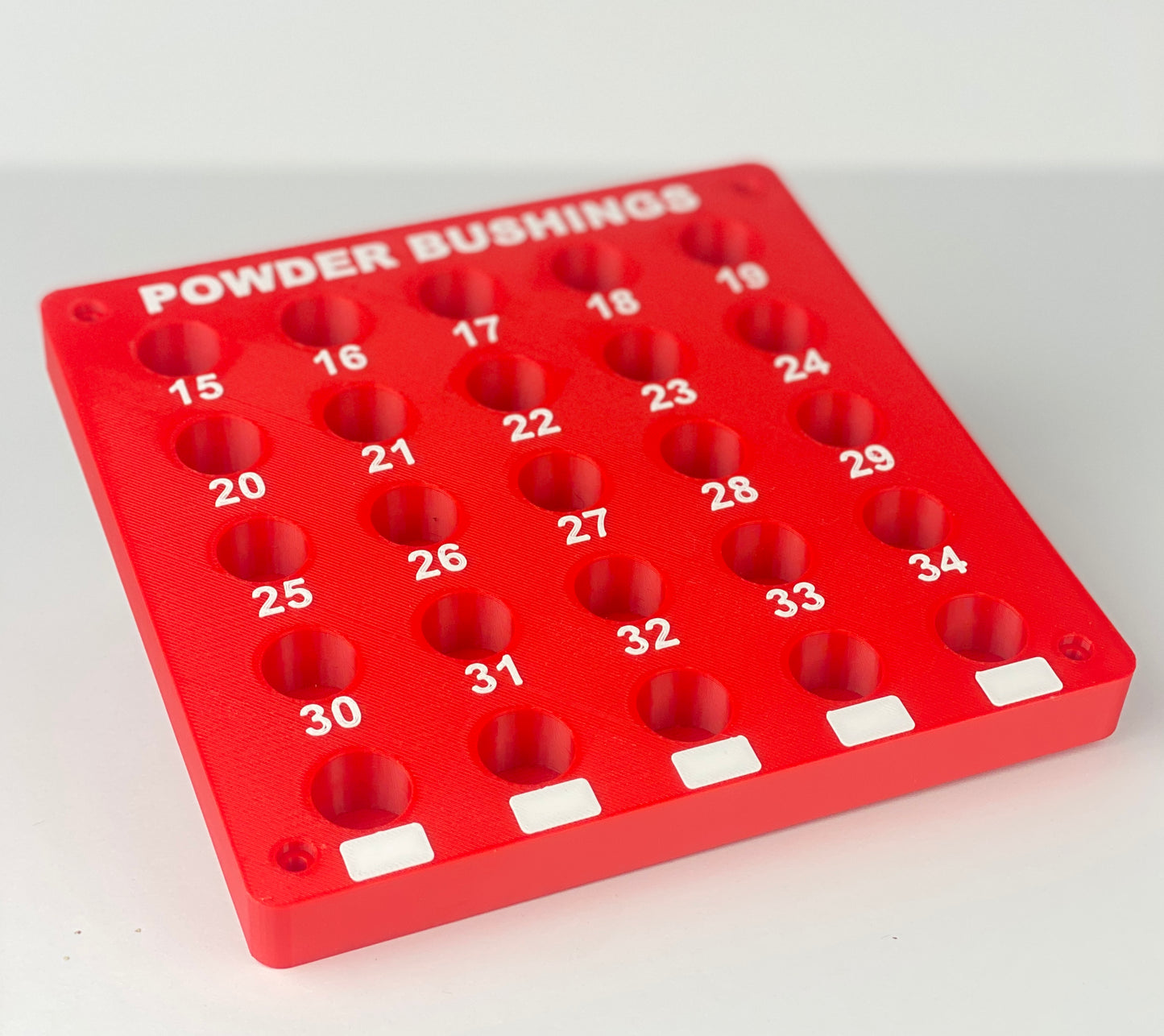 MEC Powder Bushing Holder - Wall or Table Mount