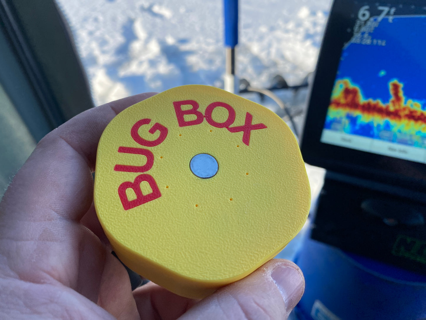 Bug Box - Magnetic bait box, live bait container