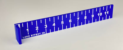 12" Fish Stick - High visibility, floating panfish measuring stick.